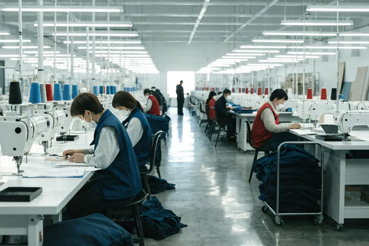 Which Fabric Grouping Industrial Apparel?