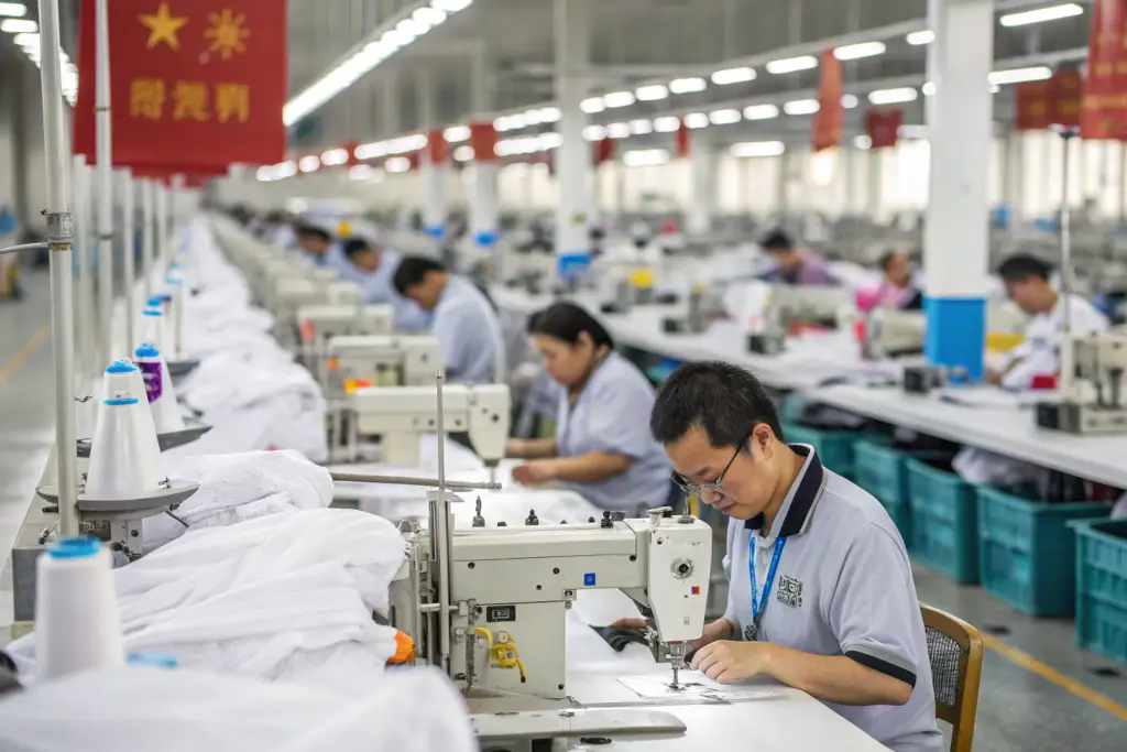 Shanghai Garment garment factory workshop