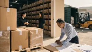 Which Steps Help Online Sellers Ship Zhejiang Apparel to U.S. Warehouses for U.S. Apparel Importers?