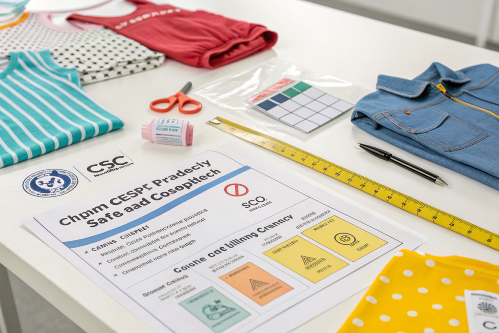 Why is CPSC certification essential for importing childrens clothing to North America?