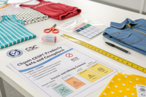 Why is CPSC certification essential for importing childrens clothing to North America?