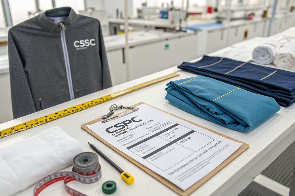 Why is CPSC certification essential for importing gym wear to North America?