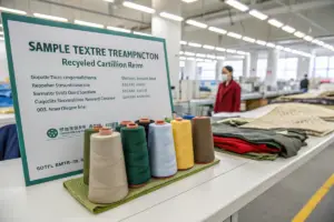 Why is GRS recycled textile certification essential for importing baby apparel to North America?