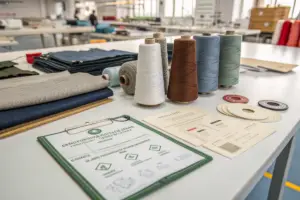 Why is GRS recycled textile certification essential for importing belts to North America?