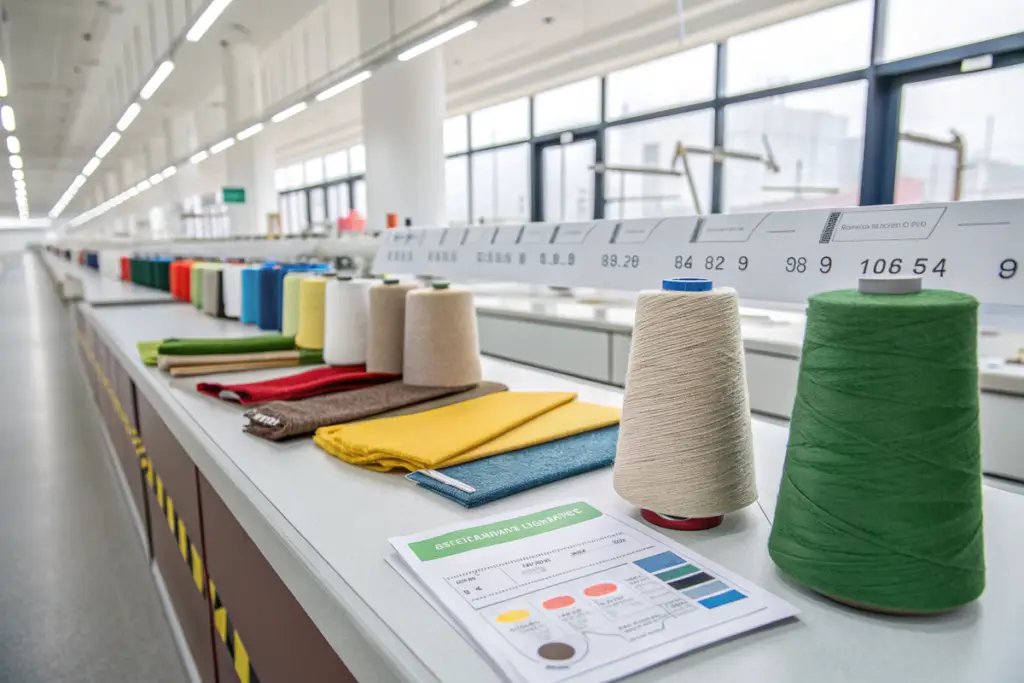 Why is GRS recycled textile certification essential for importing gym wear to North America?