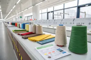 Why is GRS recycled textile certification essential for importing gym wear to North America?