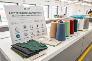 Why is GRS recycled textile certification essential for importing headwear to North America?