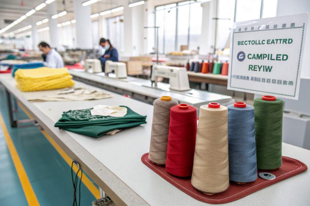 Why is GRS recycled textile certification essential for importing streetwear to North America?