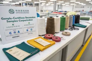 Why is GRS recycled textile certification essential for importing womenswear to North America?