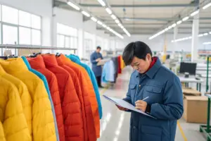 Why is ISO 9001 certification essential for importing puffer jackets to North America?