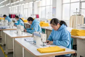Why is WRAP certification essential for importing sweatshirts to North America?